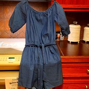 Blue Romper